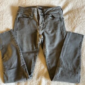 American Eagle Jegging, Size 0, Gray